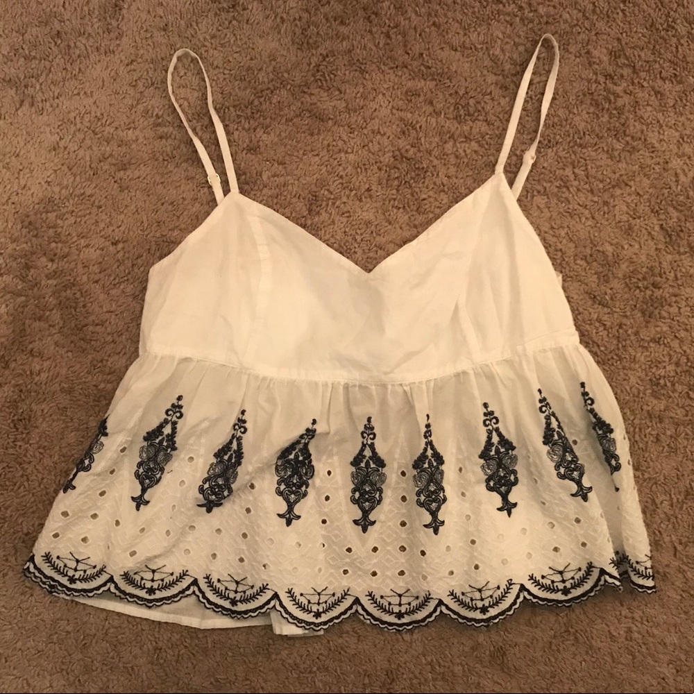 Crop top blouse
